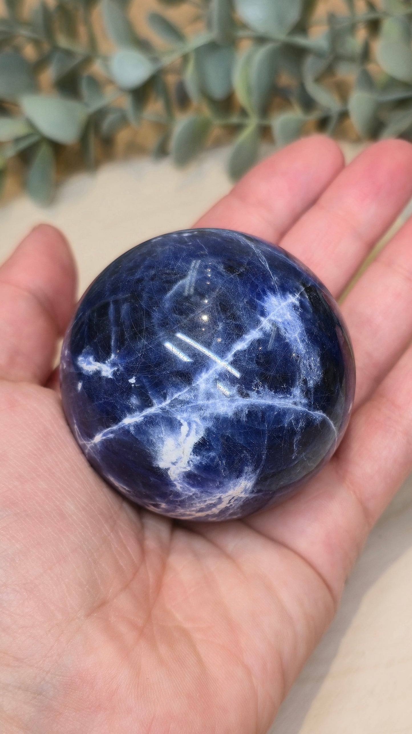 Sphère en Sodalite