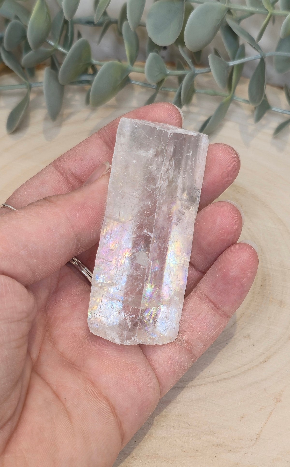 Cube de Calcite optique claire