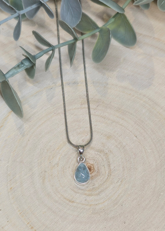 Collier Aquamarine (Aigue-marine)