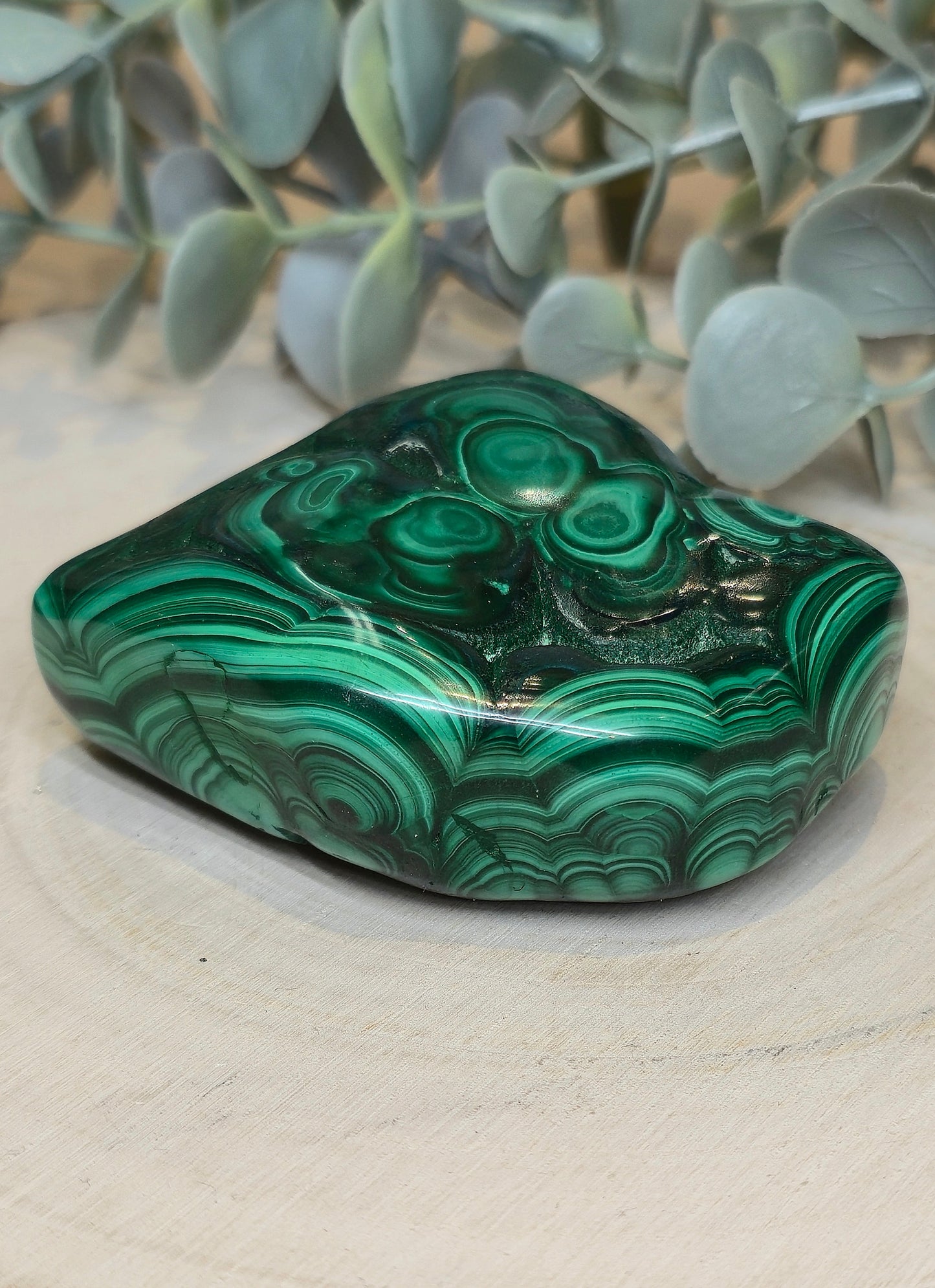 Freeform Malachite