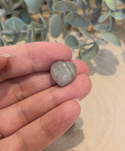 Mini Coeur en Labradorite