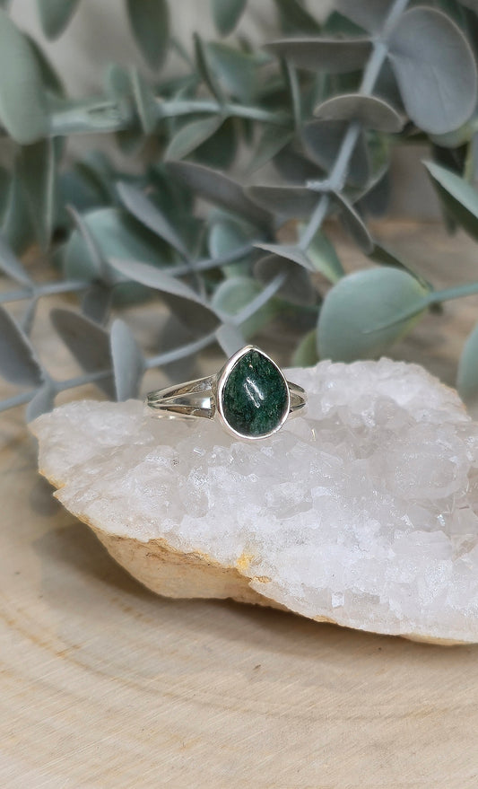 Bague Aventurine verte