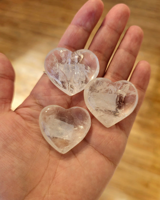 Coeur Quartz clair