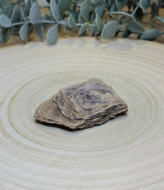Mica dorée brute