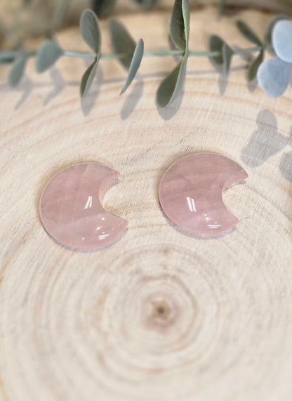 Lune en Quartz rose