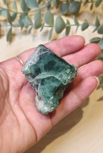 Fluorite verte brute