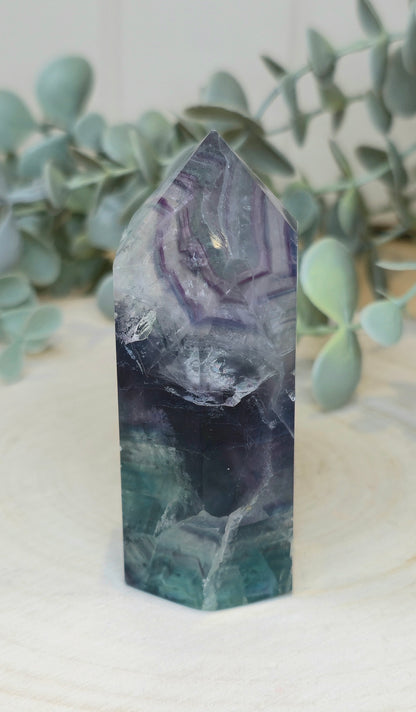 Pointe en Fluorite AA