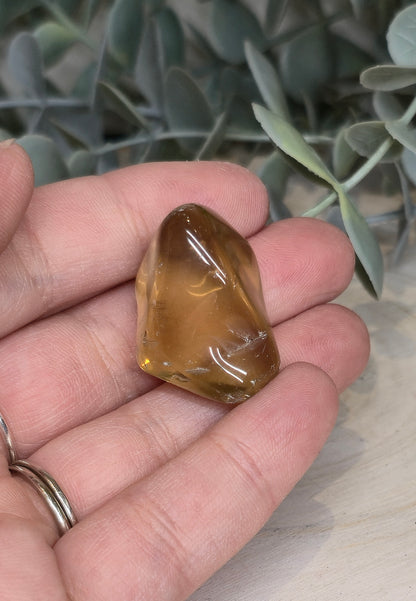 Citrine naturelle du Brésil grade extra barattée