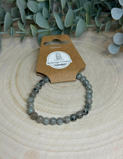 Bracelet Jaspe Kiwi 6mm
