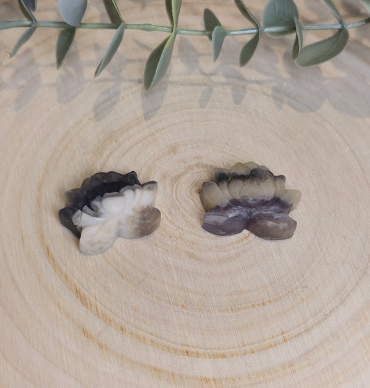 Lotus en Fluorite