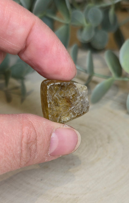 Citrine naturelle du Brésil grade extra barattée