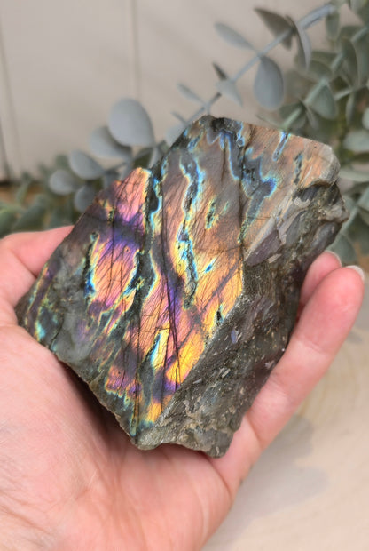 Labradorite brute de Madagascar
