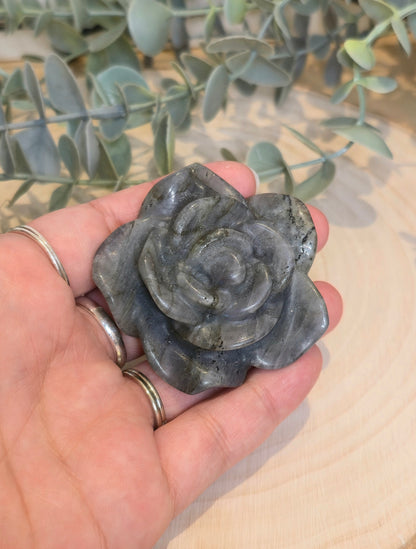 Fleur en Labradorite