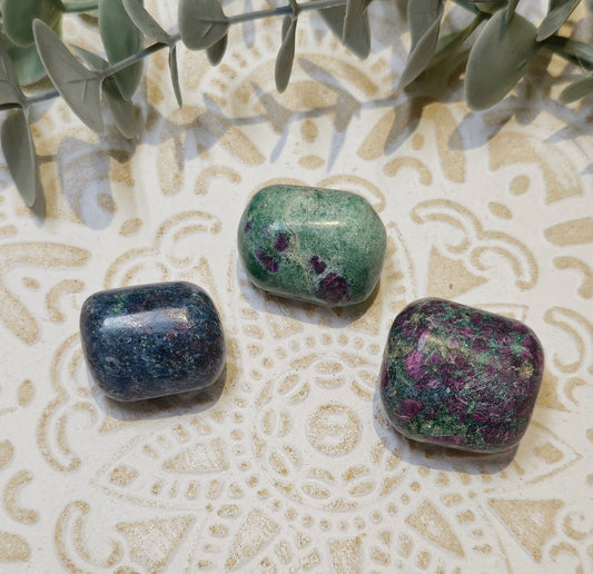 Rubis Kyanite barattée