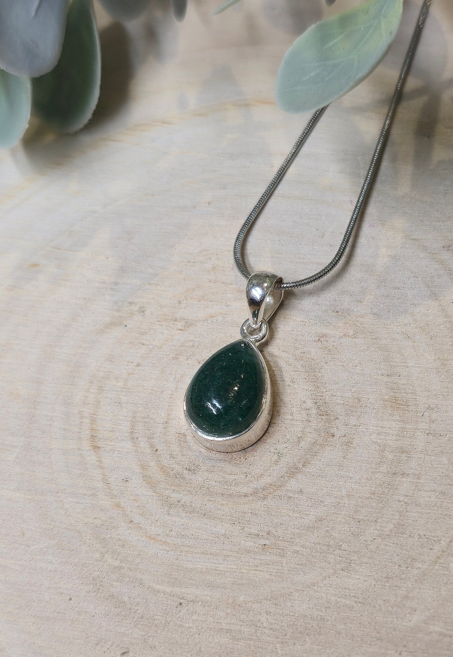 Collier Aventurine verte