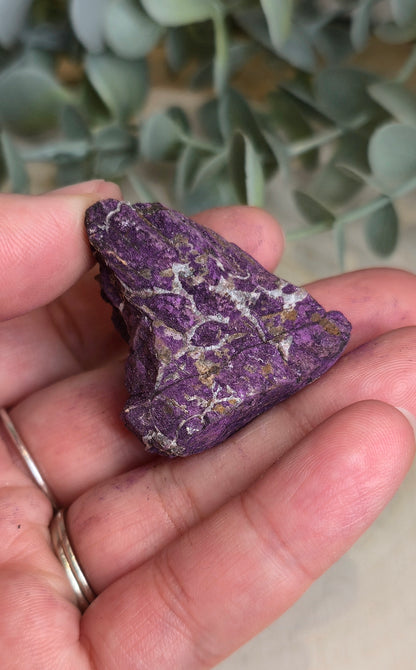Purpurite brute du Brésil