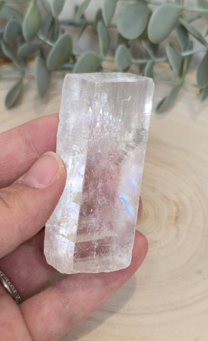 Cube de Calcite optique claire