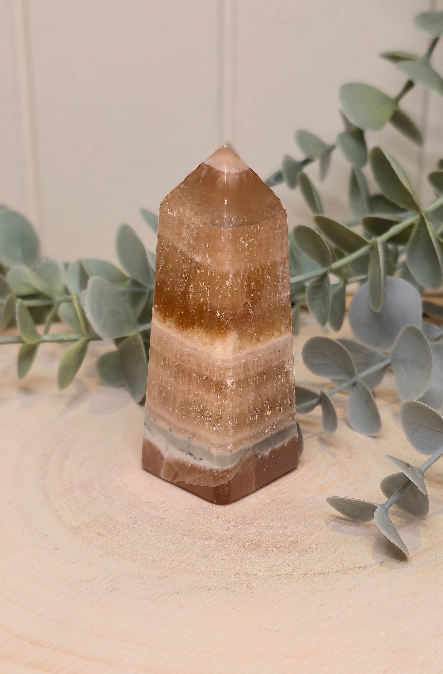Pointe en Calcite miel