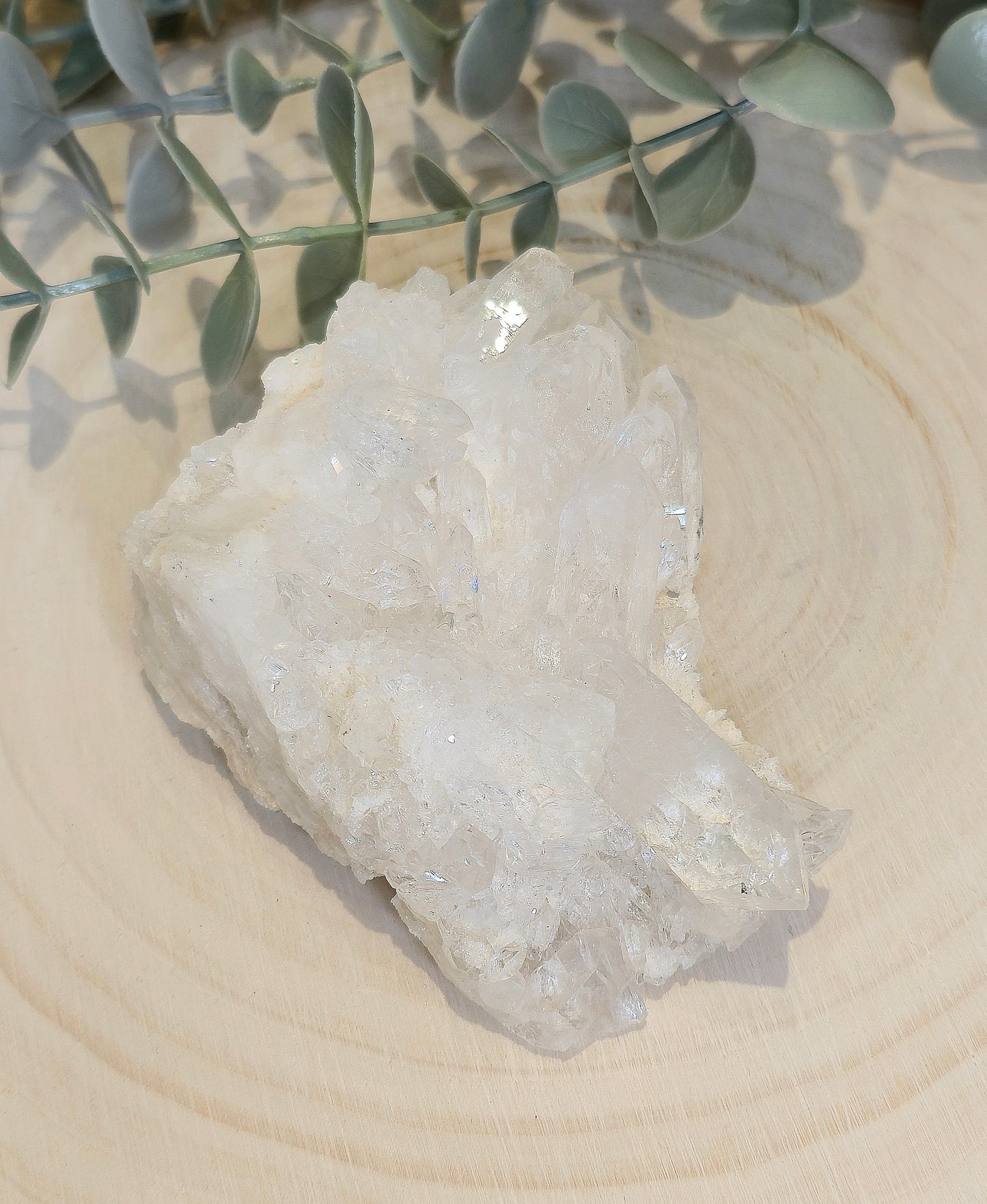 Amas en Quartz clair