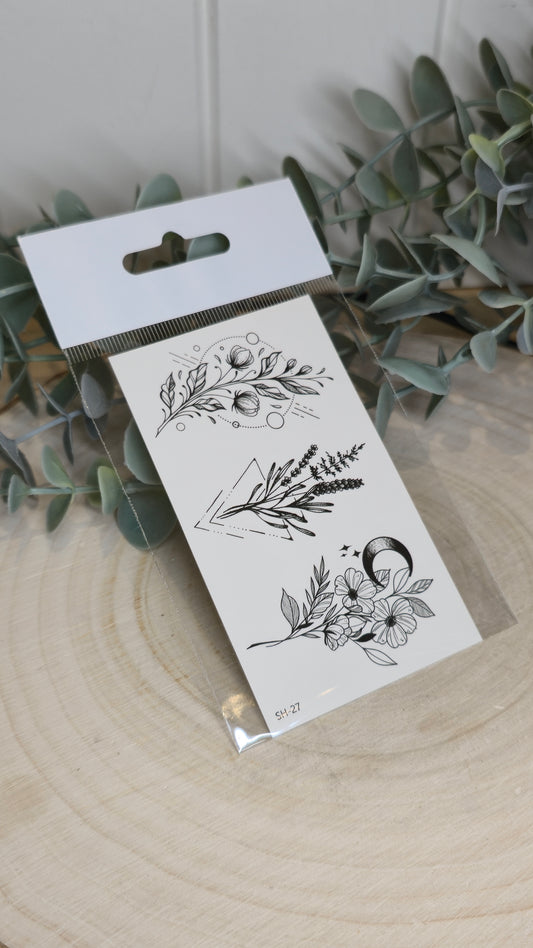 Tatouage temporaire Floral SH-27