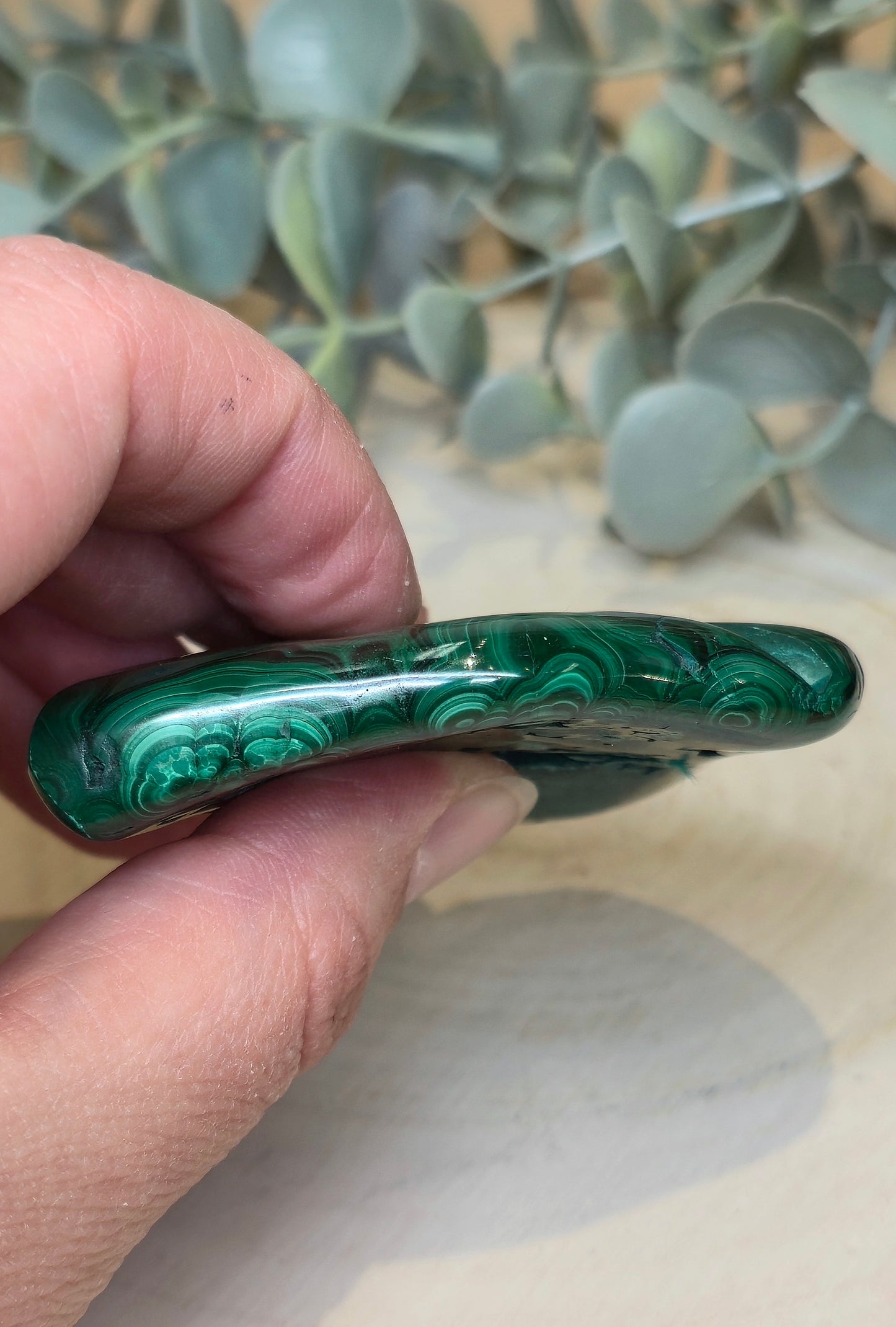 Freeform Malachite