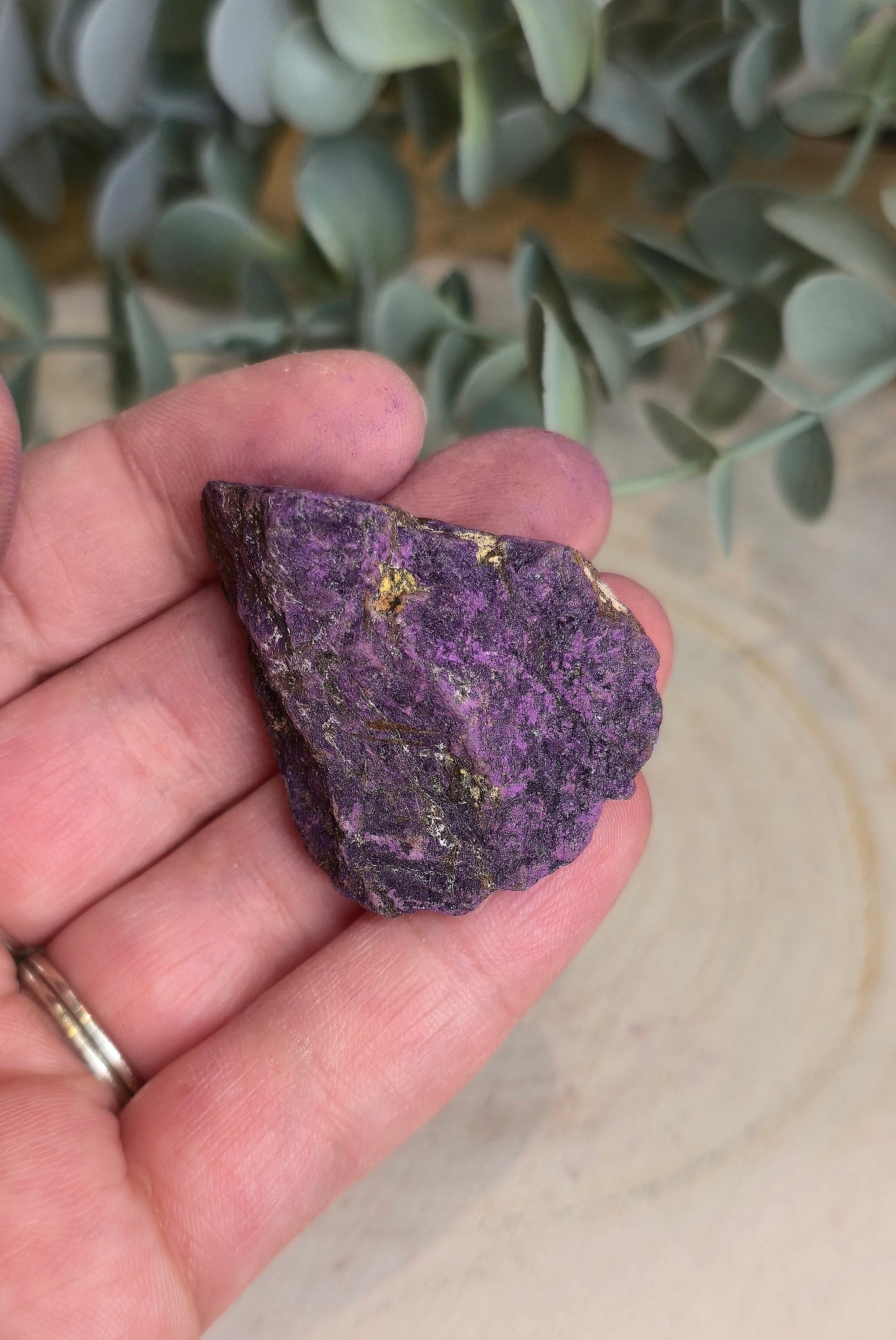 Purpurite brute du Brésil