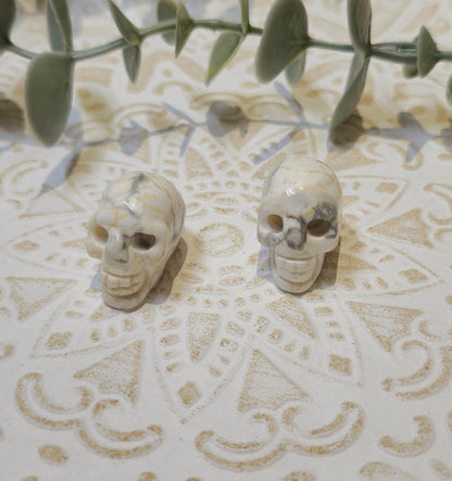 Mini Crâne en Howlite