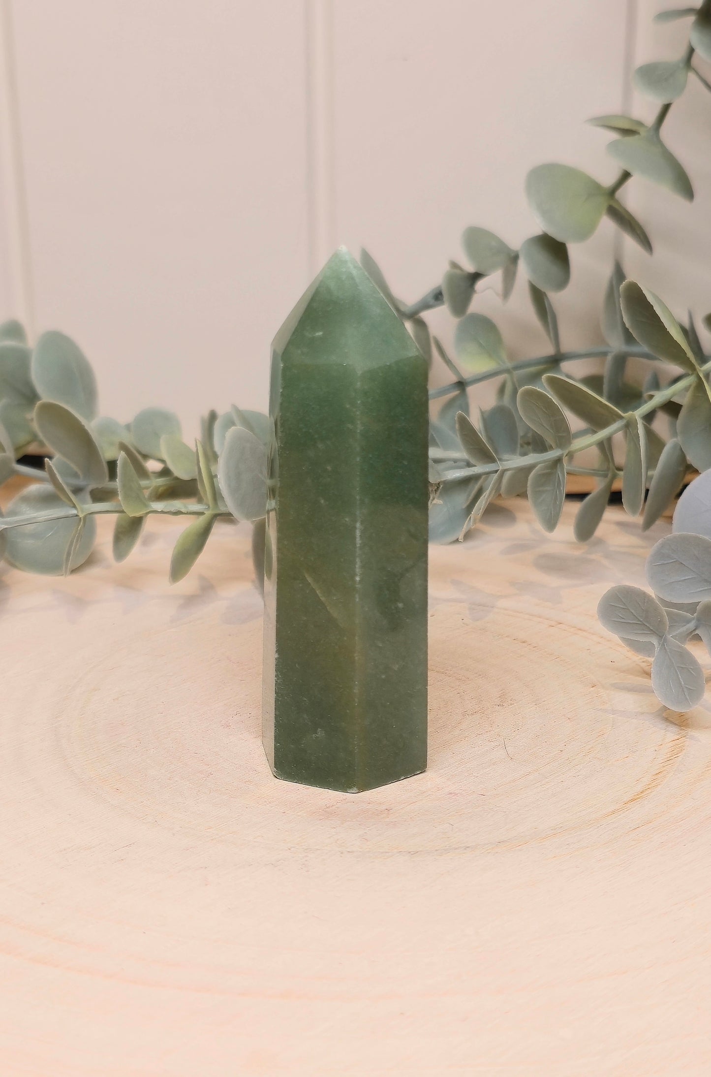 Pointe en Aventurine verte