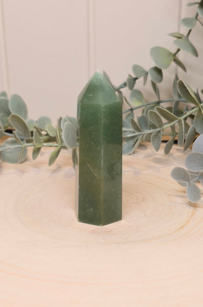 Pointe en Aventurine verte