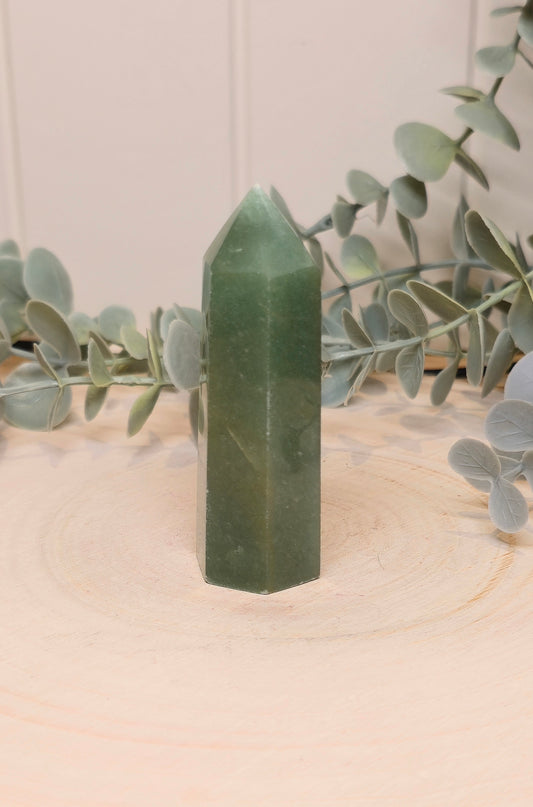 Pointe en Aventurine verte