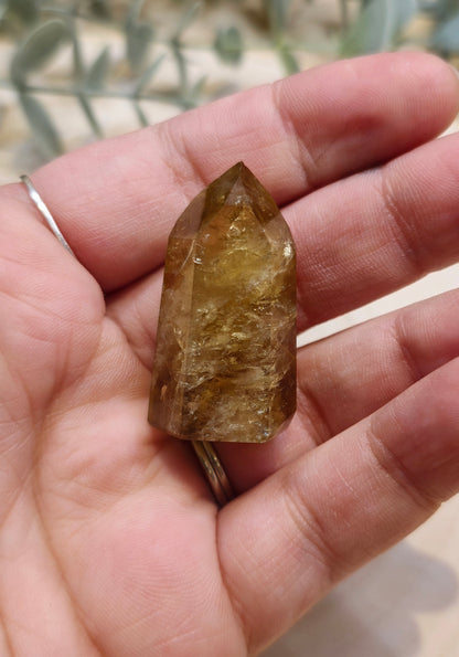 Pointe en Citrine naturelle grade extra