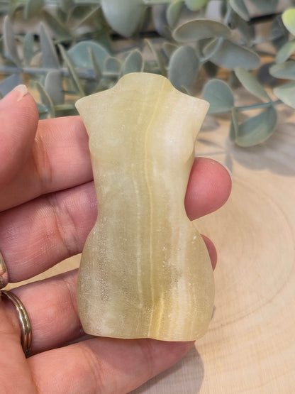 Femme Calcite verte