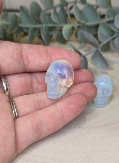 Mini Crâne en Opalite (manmade)