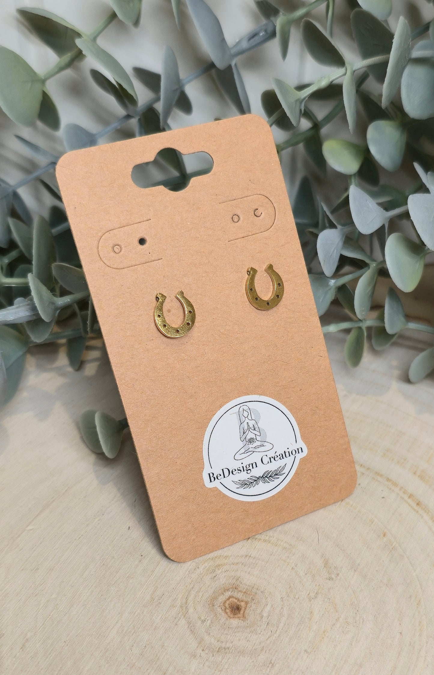 Boucles d’oreilles Fer à cheval gold