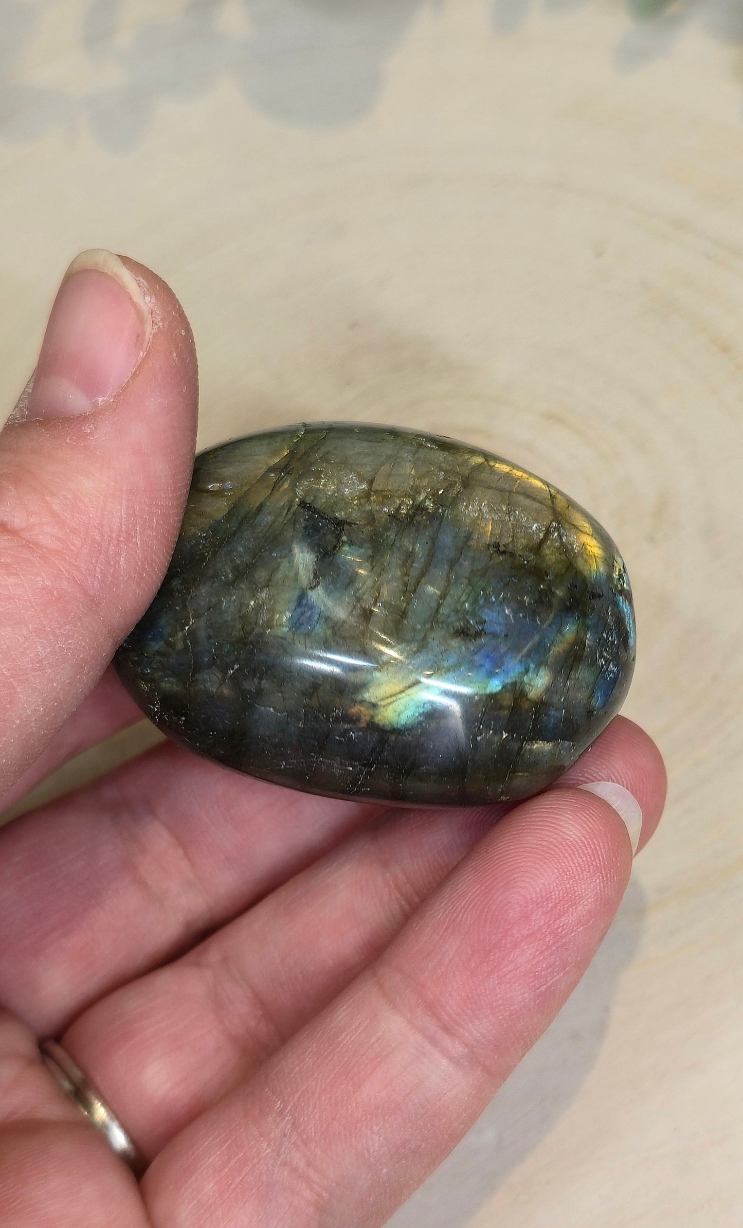 Pierre de paume Labradorite