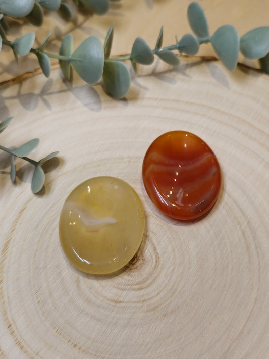 Agate Worry stone