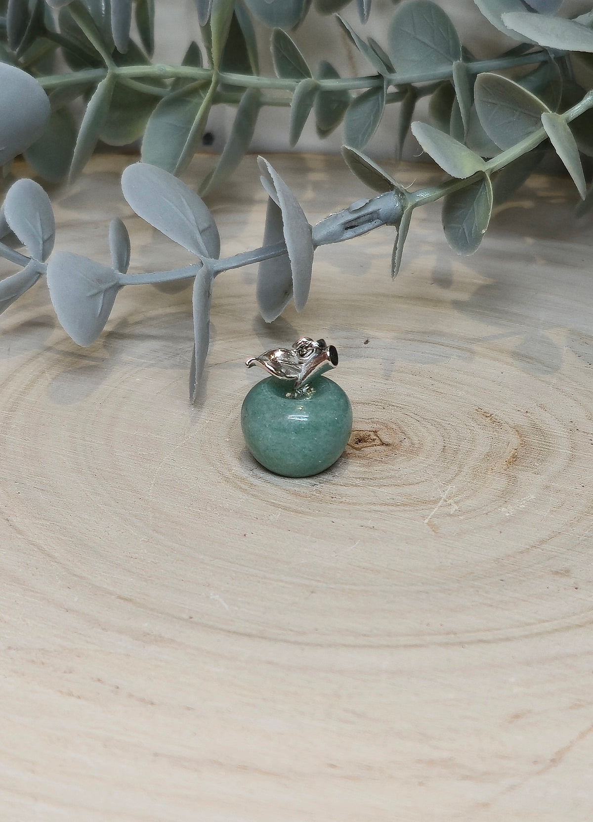 Mini Pomme Aventurine verte