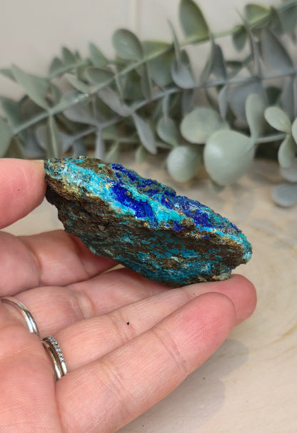Azurite Malachite Chrysocolle brute