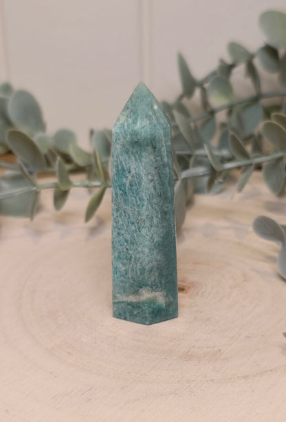 Pointe en Amazonite