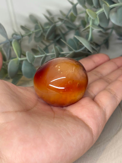 Pierre de paume en Cornaline