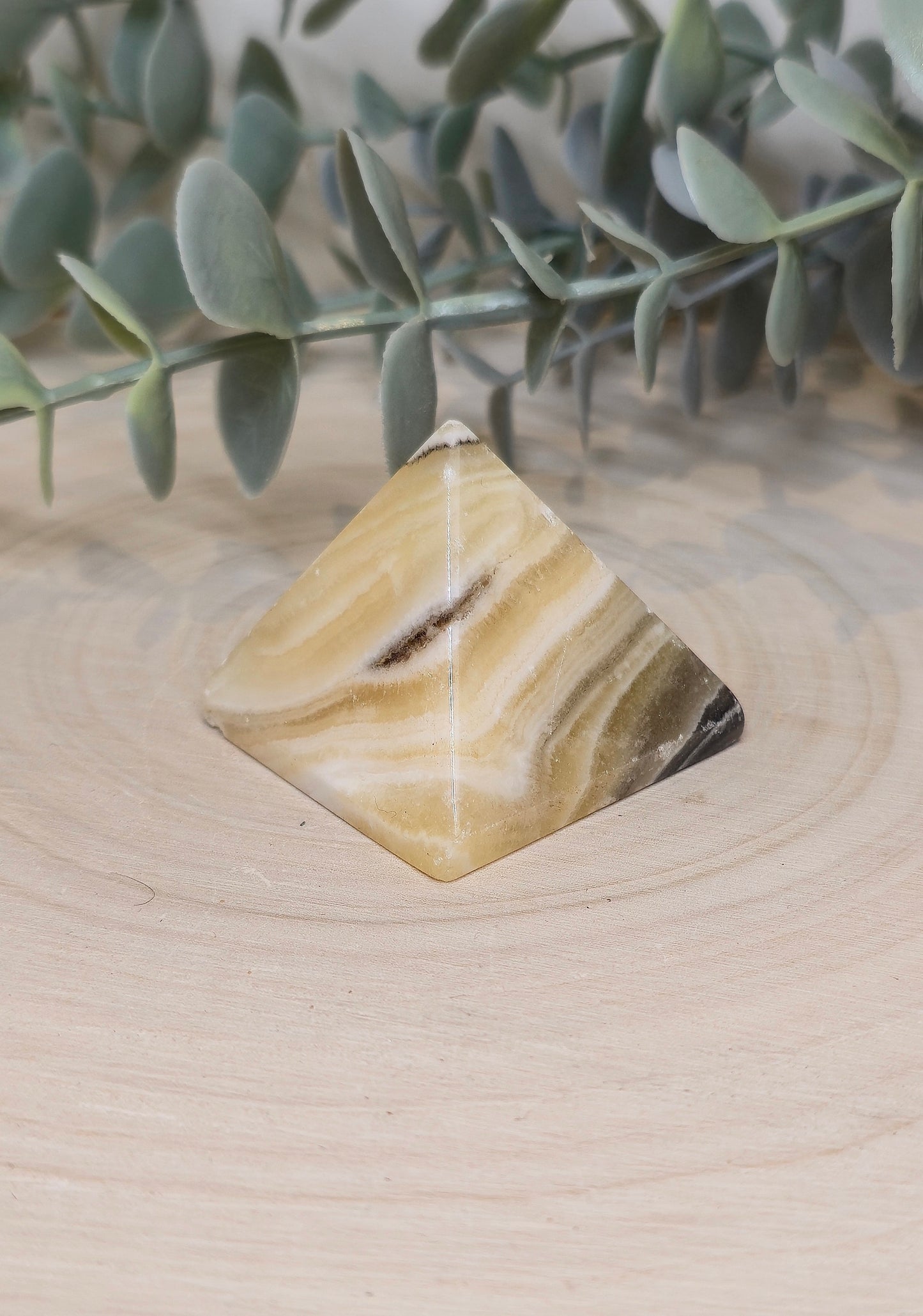 Pyramide Calcite Zébré