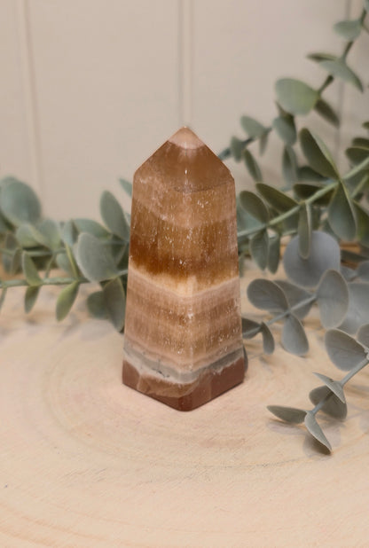 Pointe en Calcite miel
