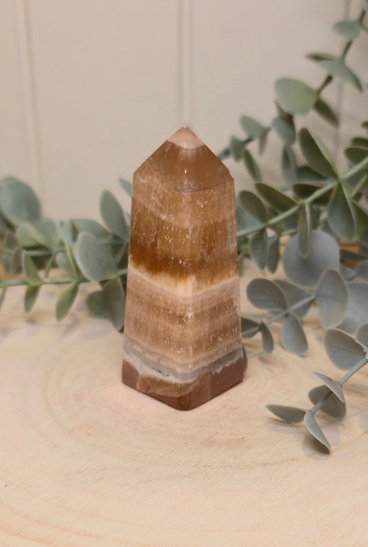 Pointe en Calcite miel