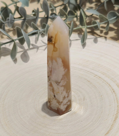 Pointe en Agate fleur