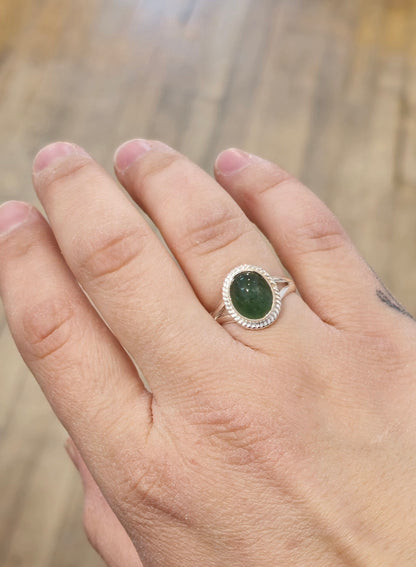 Bague Aventurine verte