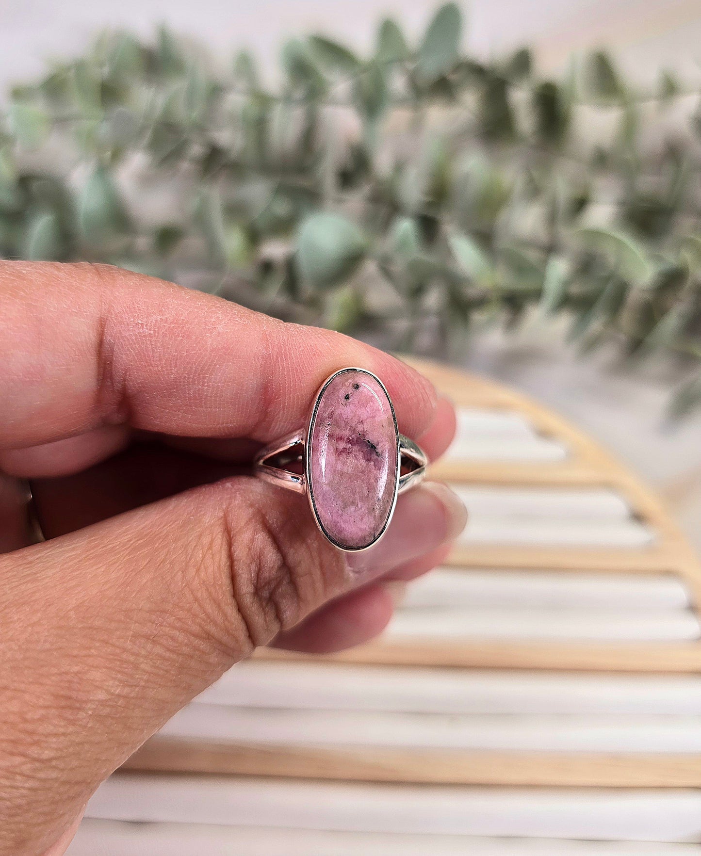 Bague Rhodonite