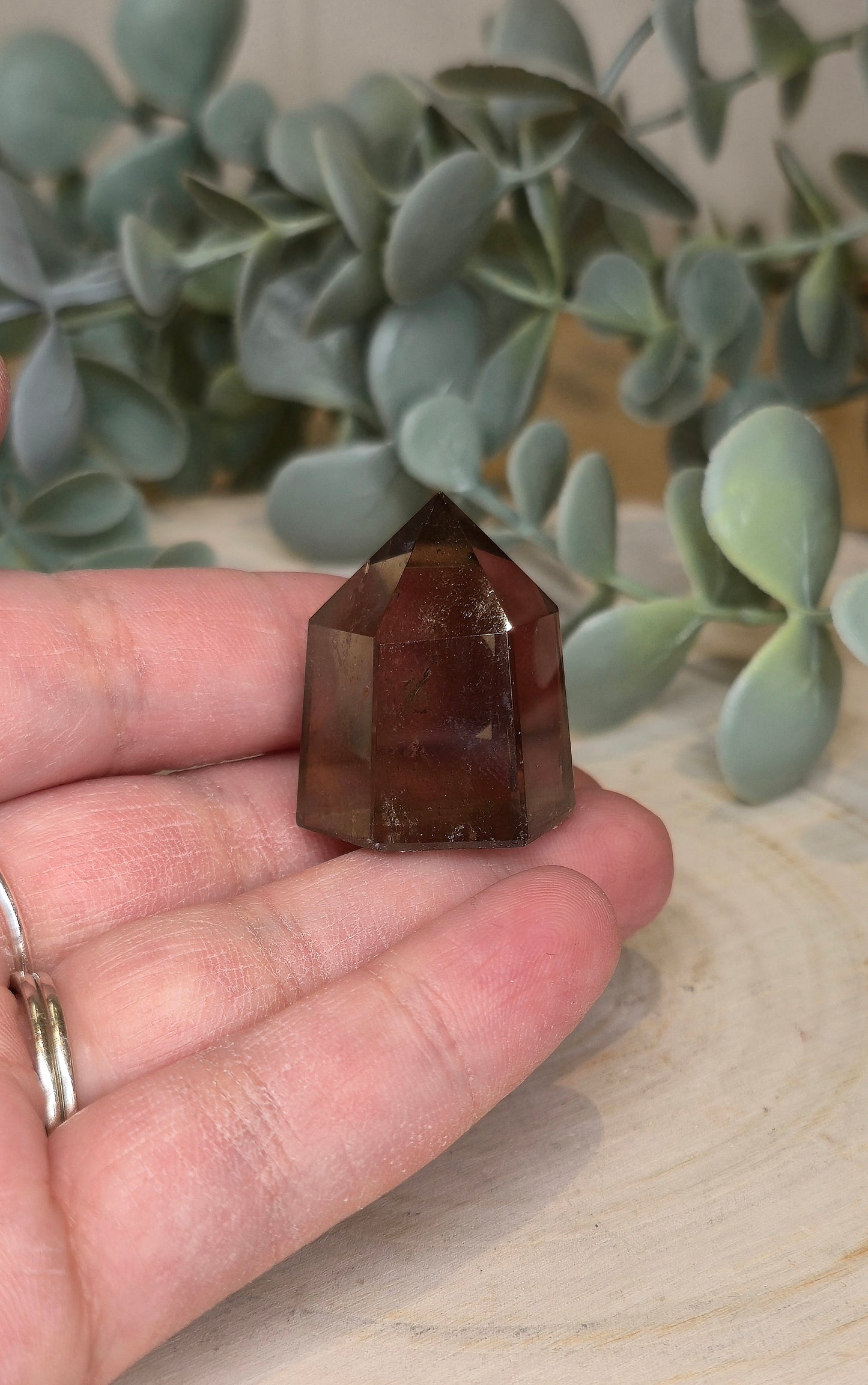 Pointe en Quartz fumé
