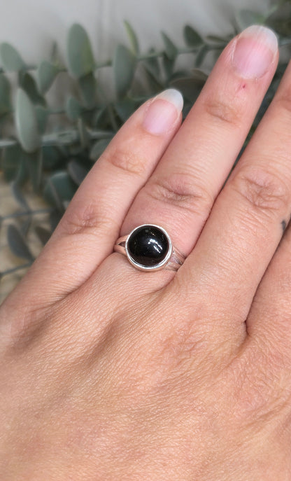 Bague ronde Tourmaline