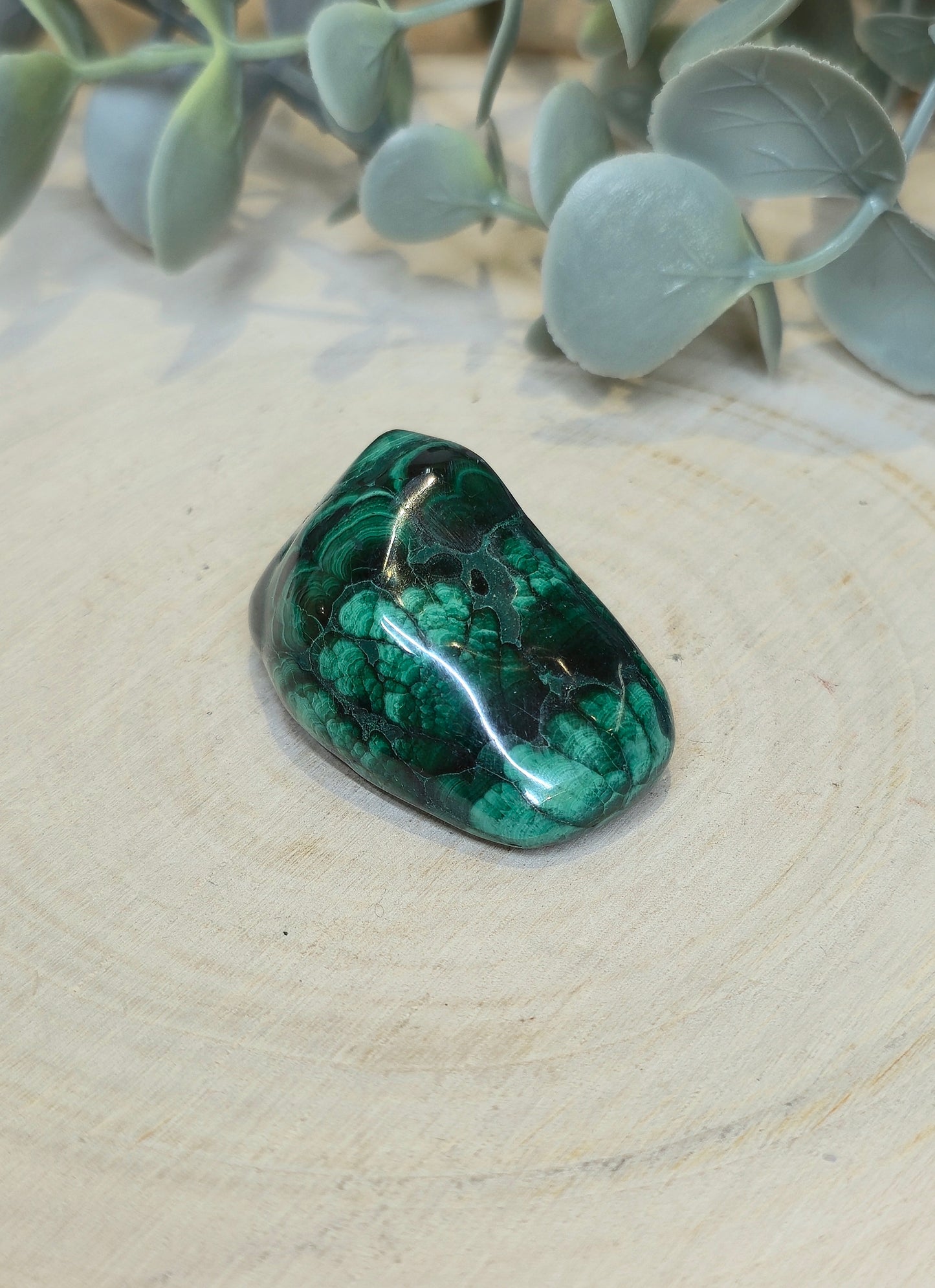 Freeform Malachite