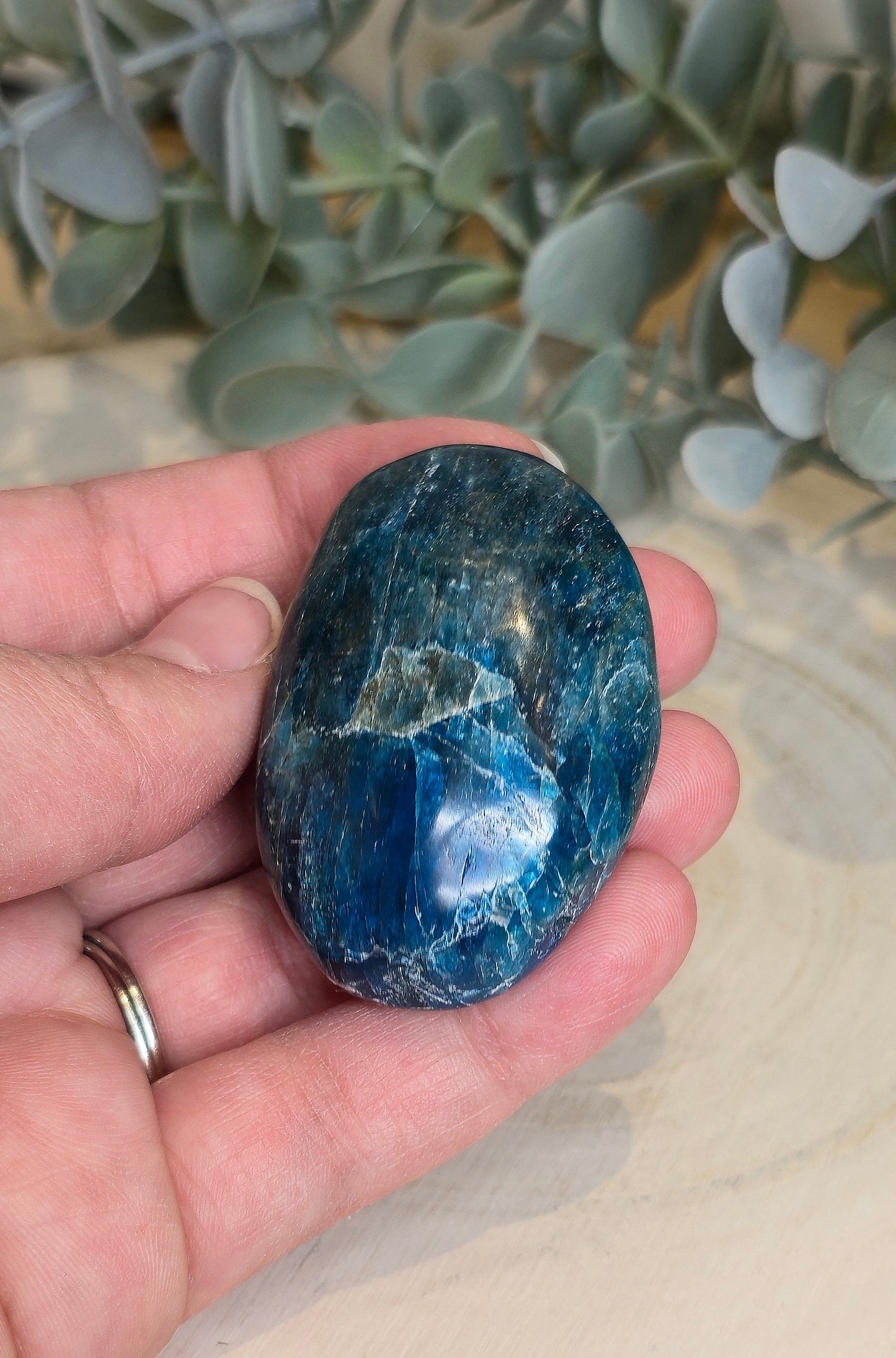 Pierre de paume en Apatite